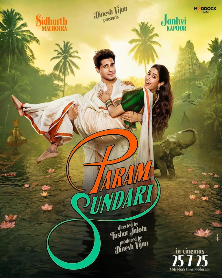 Param Sundari: Sidharth Malhotra, Janhvi Kapoor’s Love Story on 25 July 2025