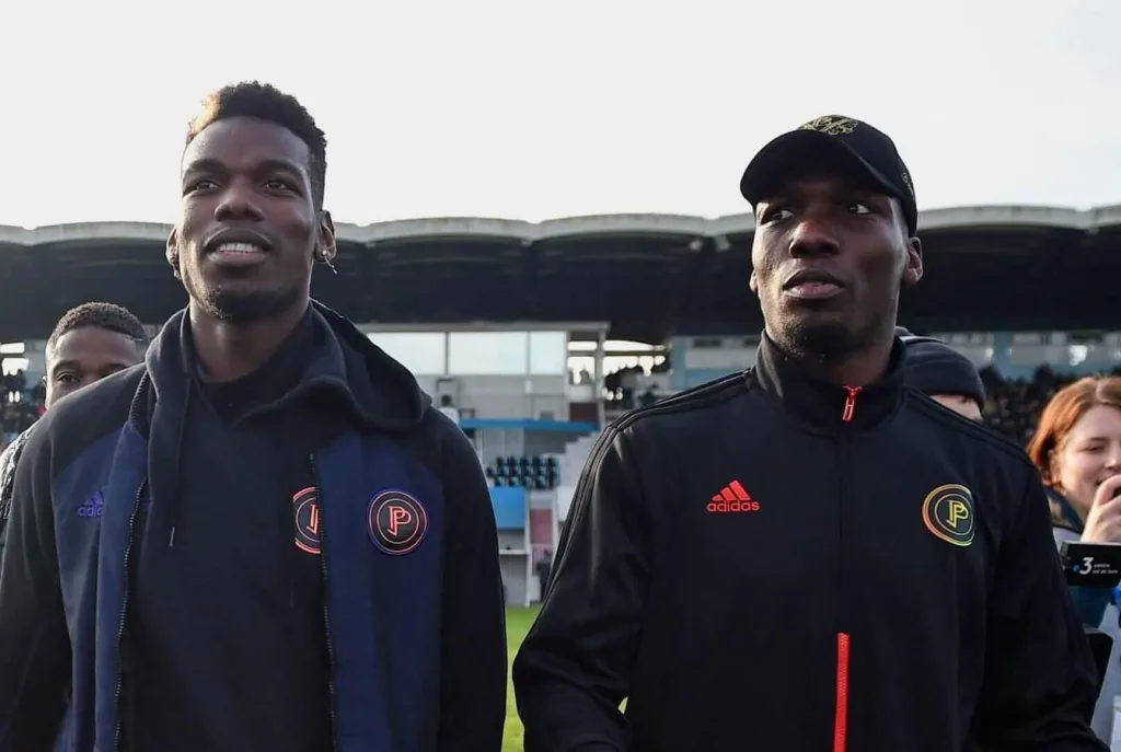 Paul Pogba and his brother Mathias Pogba Paul Pogba’s Brother, Mathias Pogba Sentenced for Involvement in Extortion Plot