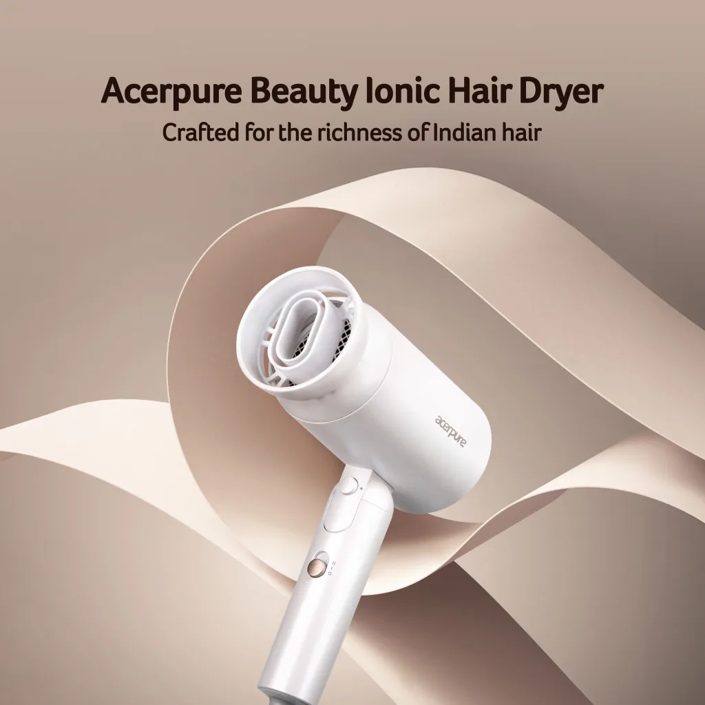 Acerpure India Enters Personal Care: Launches Cutting-Edge Ionic Hair Dryers