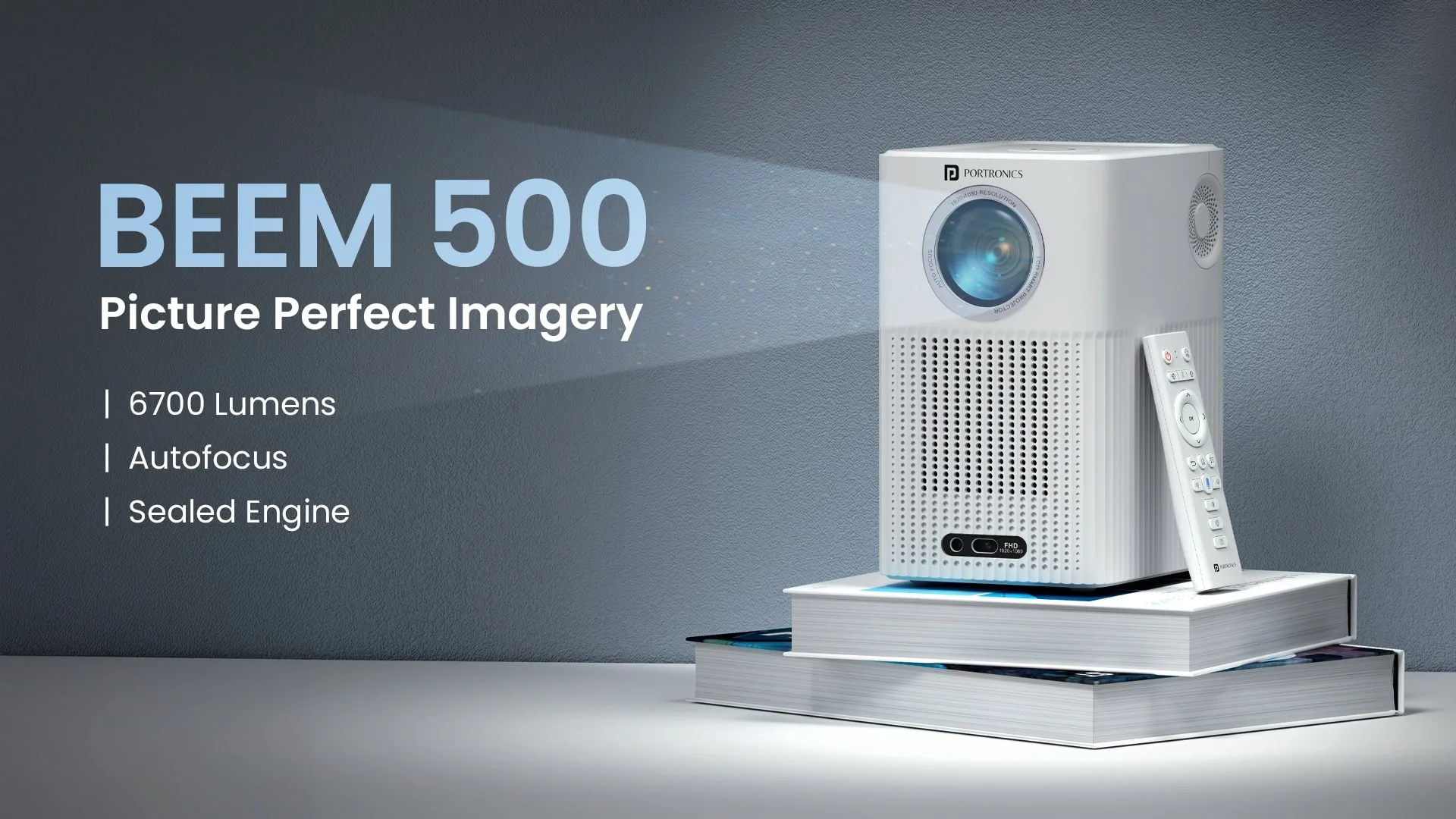 Portronics Beem 500 Smart LED Projector Launched in India