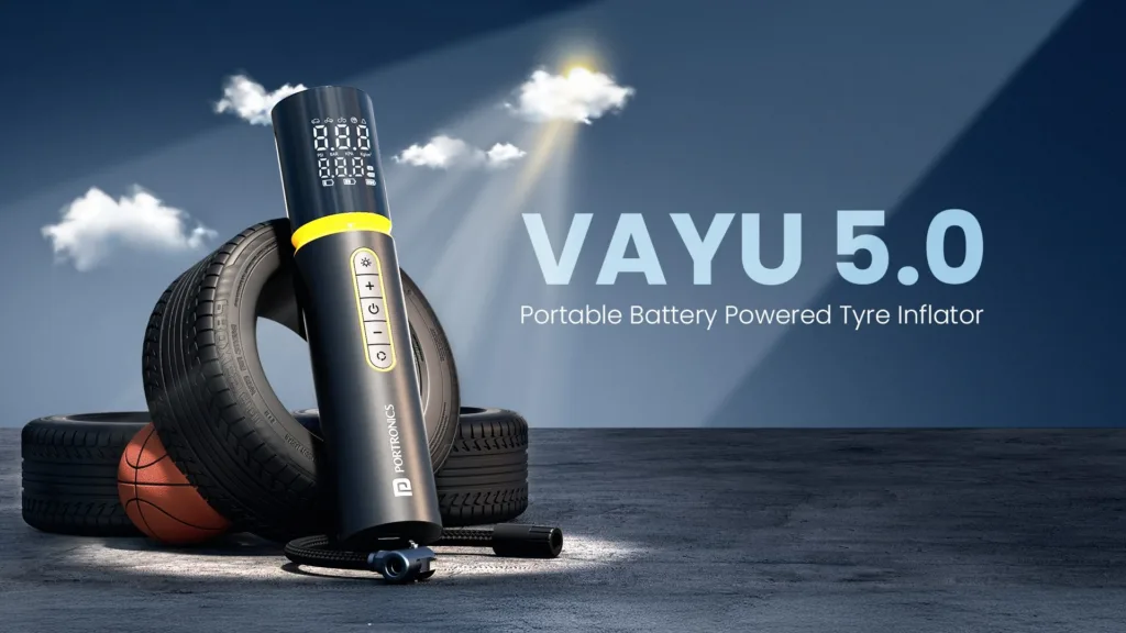 Meet the Vayu 5.0: The Ultimate Portable Tyre Inflator You Need!