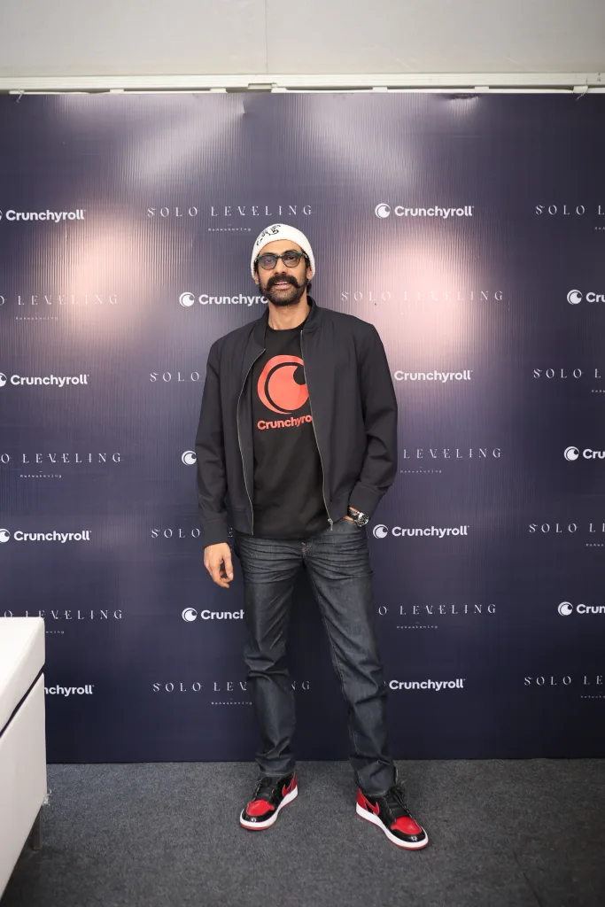 Rana Daggubati Stuns Delhi at Solo Leveling—ReAwakening Screening