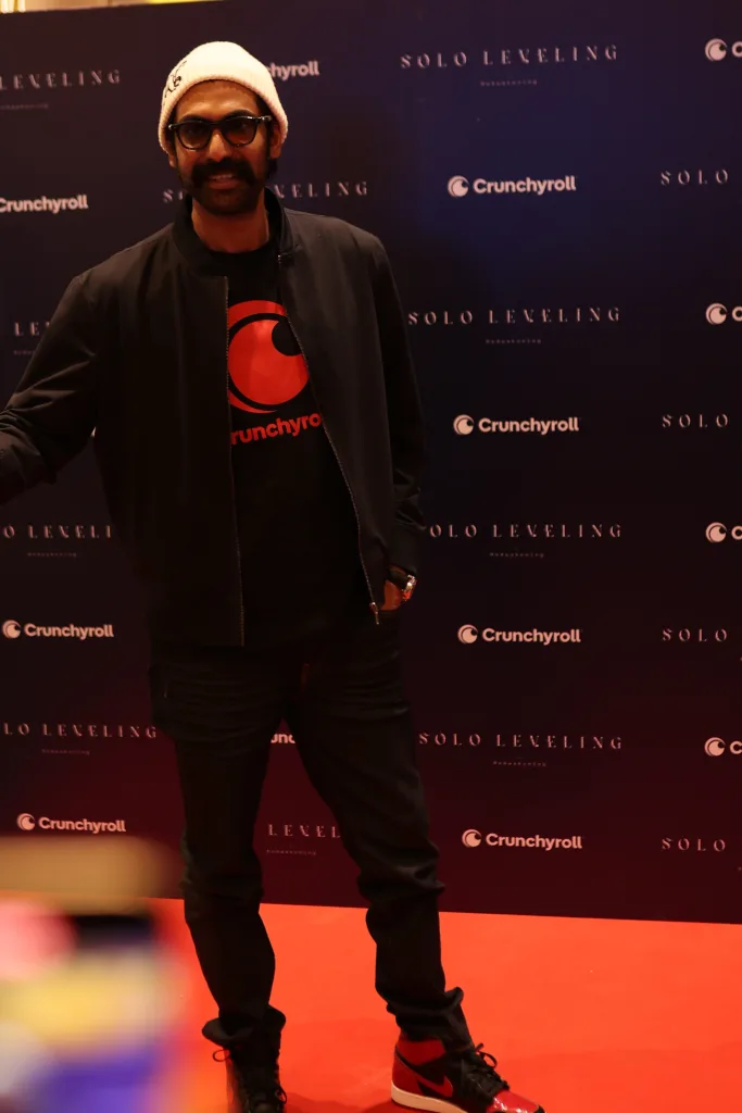 Rana Daggubati Stuns Delhi at Solo Leveling—ReAwakening Screening