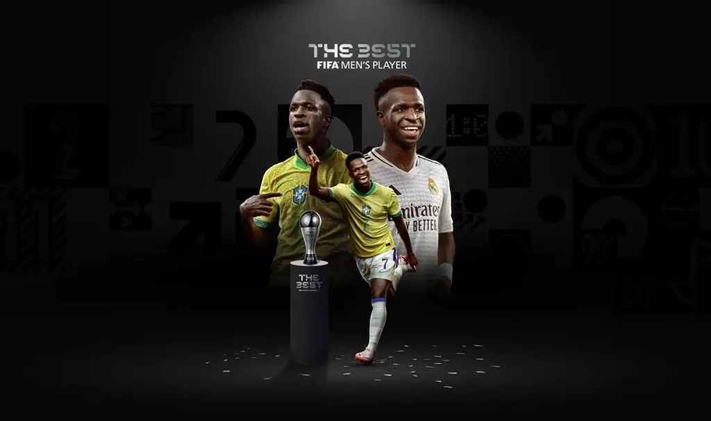 Real Madrids Vinicius Jr. Crowned FIFA Best Mens Player of the Year 1 Real Madrid Dominates The Best FIFA Men’s 11 in 2024