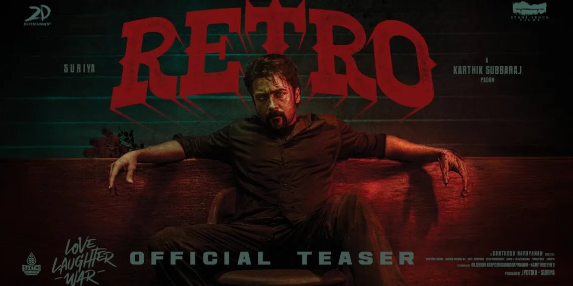 Retro Teaser Out: Suriya 44 Promises Action, Romance, and Drama