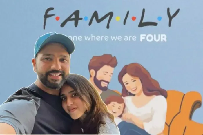 Rohit Sharma & Ritika Reveal Son Ahaan’s Name in Xmas Post