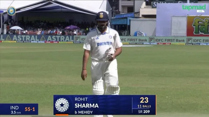 Rohit Sharma and Virat Kohli in Tests3 Rohit Sharma and Virat Kohli in Tests: Rohit Sharma & Virat Kohli's Poor Test Form in 2024