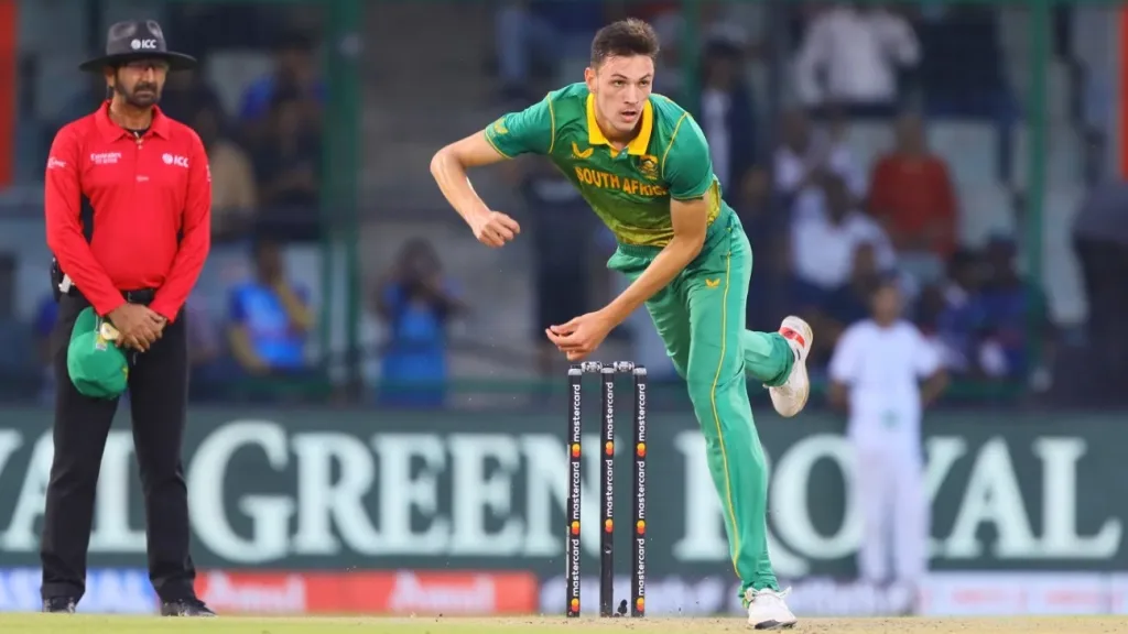 South Africas Marco Jansen Marco Jansen Joins Muralidaran in Exclusive Club with 11-Wicket Haul in Durban