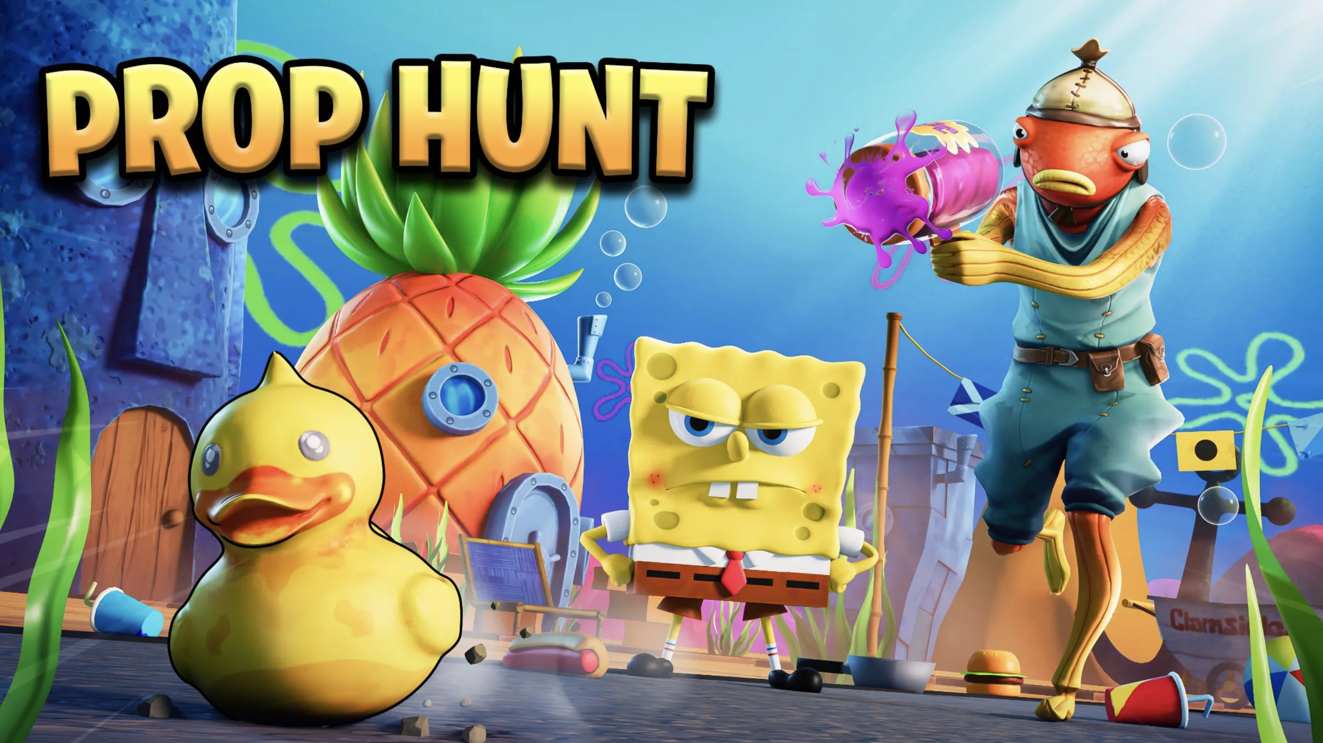 SpongeBob SquarePants Joins Fortnite: Explore Bikini Bottom Like Never Before
