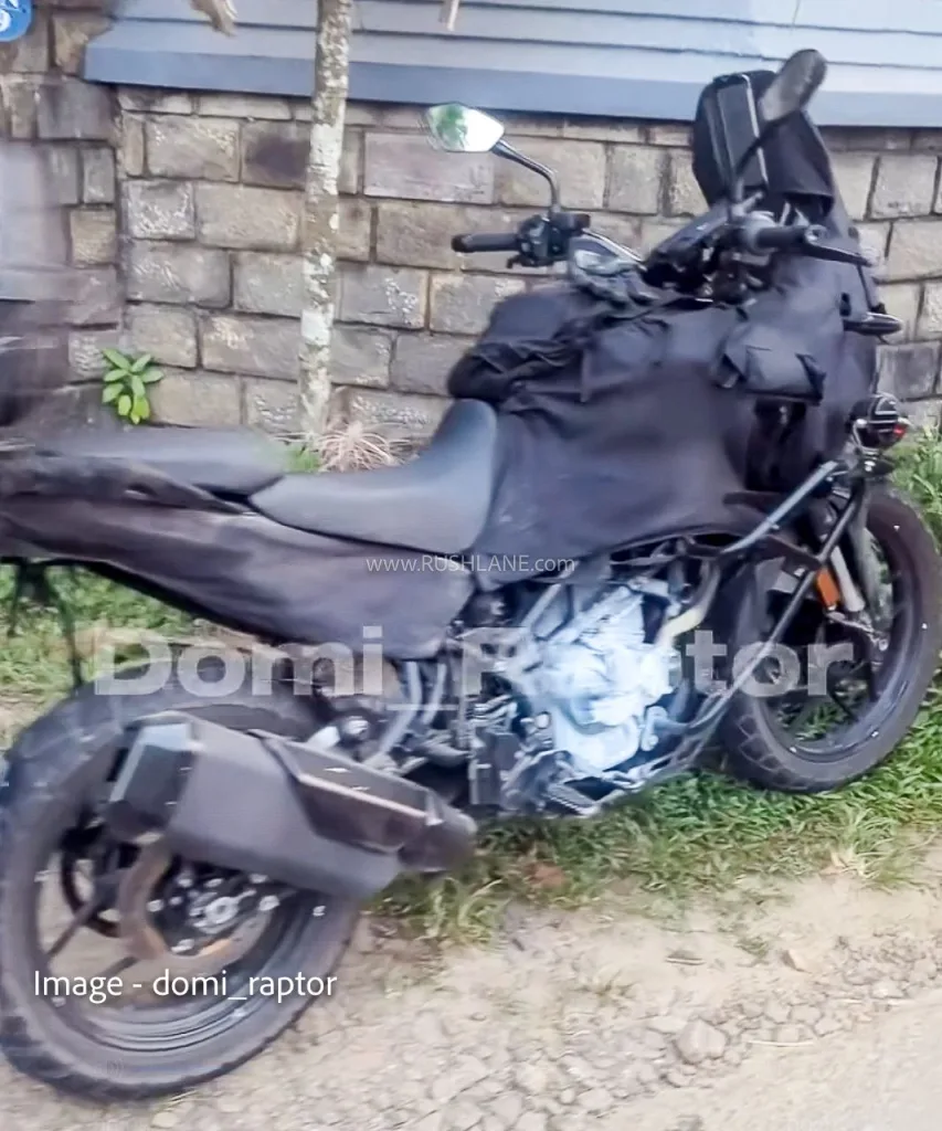 TVS 2 3 2025 TVS Apache ADV Spied: New 300cc Engine and Rugged Design