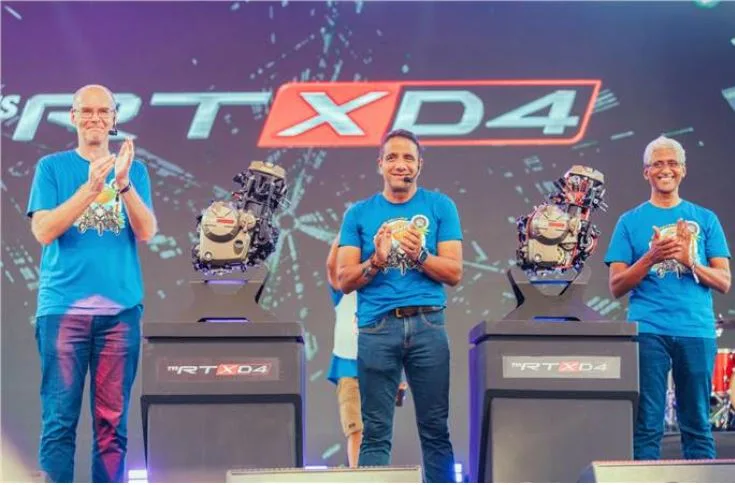 TVS 3 1 TVS Unveils New 300cc RT-XD4 Engine at MotoSoul 2024