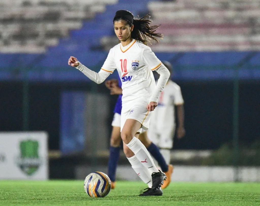 Tanvi Nair Odisha FC Women Sign 16 Year Old Midfielder Tanvi Nair from Bengaluru FC