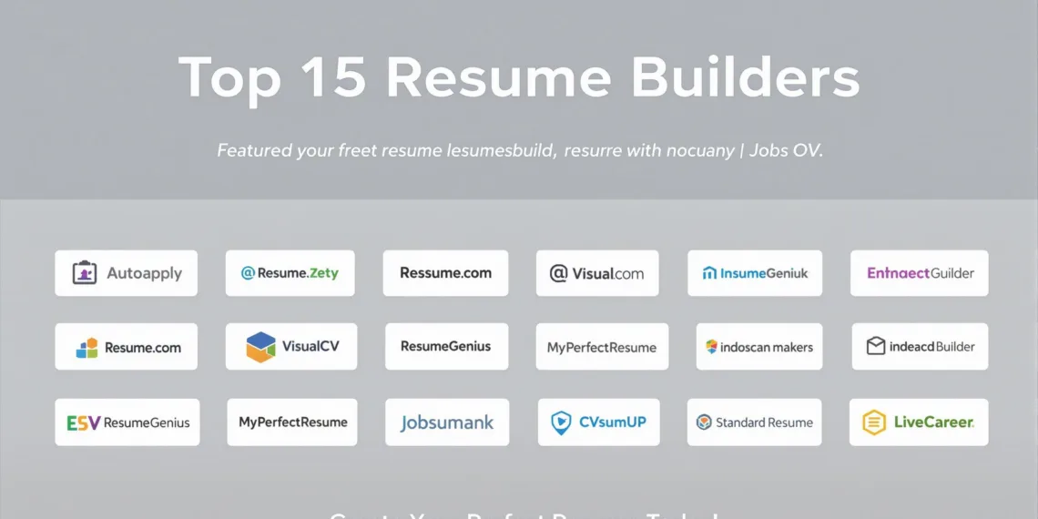 The Top 15 Free Resume Builders to Land Your Dream Job