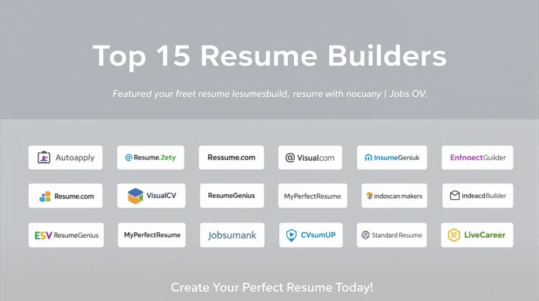 The Top 15 Free Resume Builders to Land Your Dream Job