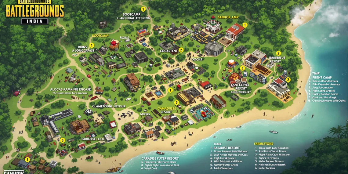 Top Loot Locations in Sanhok Map