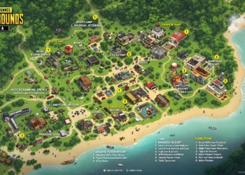 Top Loot Locations in Sanhok Map