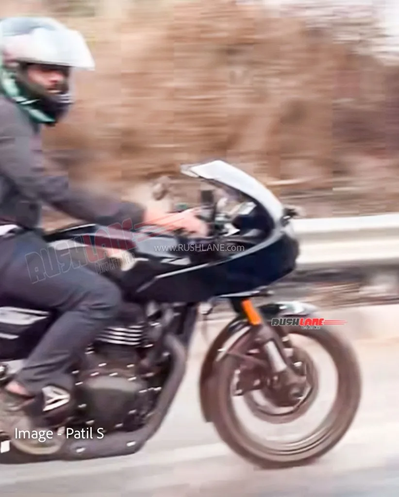 Triumph2 1 Triumph Thruxton 400 Spotted Ahead of 2025 Launch, Pricing