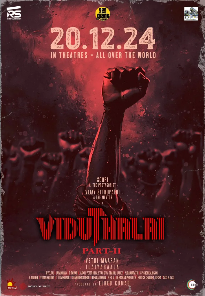 Viduthalai Part 2 Trailer Out Viduthalai Part 2 Trailer: Vijay Sethupathi Returns to Lead an Unforgettable Fight for Liberation