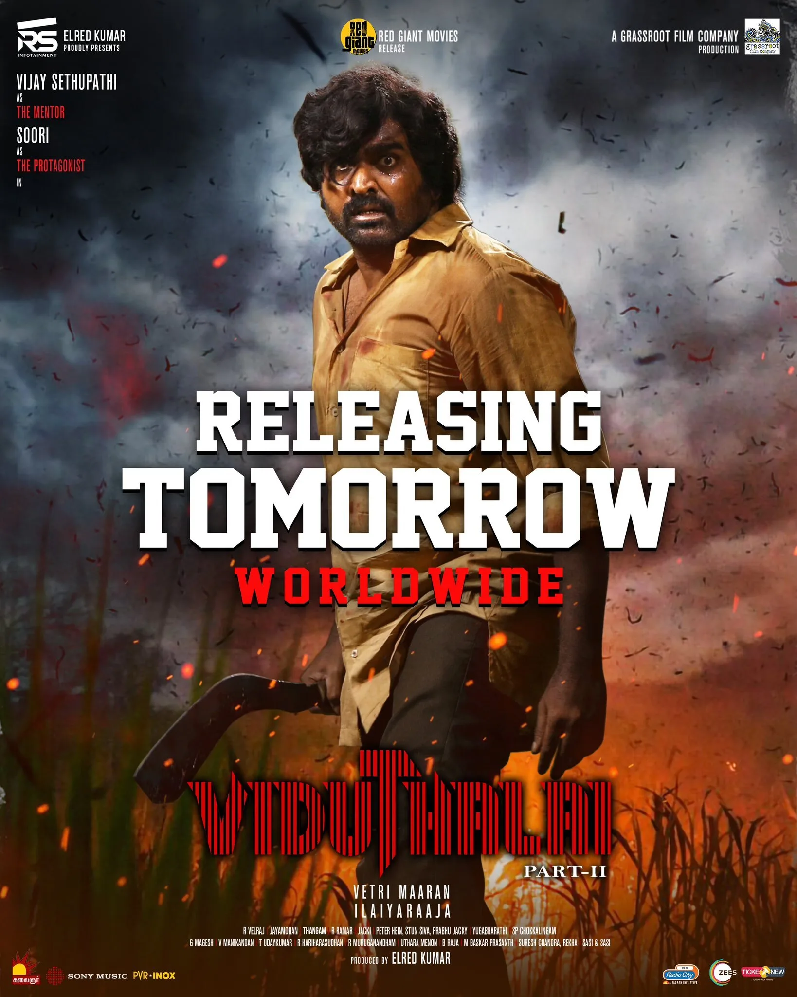 Viduthalai Part 2 OTT Release Date: Stream the Soori-Vijay Sethupathi Thriller Online Soon