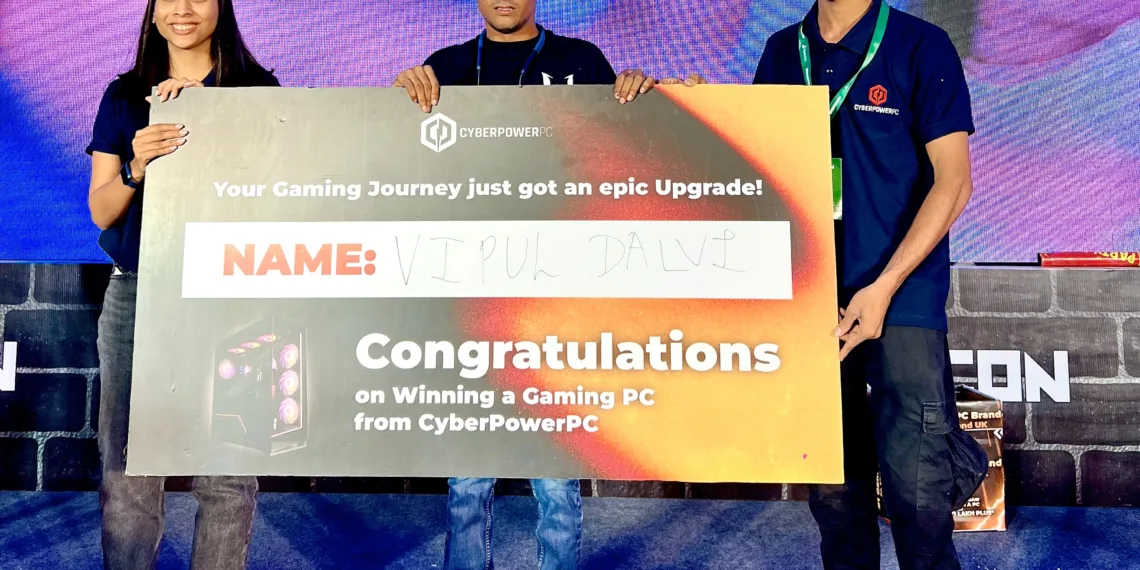 Mumbai Gamers Win Big: CyberPowerPC's Premium Rigs at GamingCon!