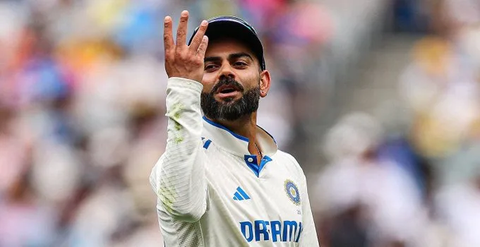 Virat Kohli7 Virat Kohli Fined 20% Match Fee After Clash with Sam Konstas