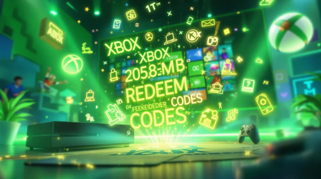 Free Xbox Redeem Codes