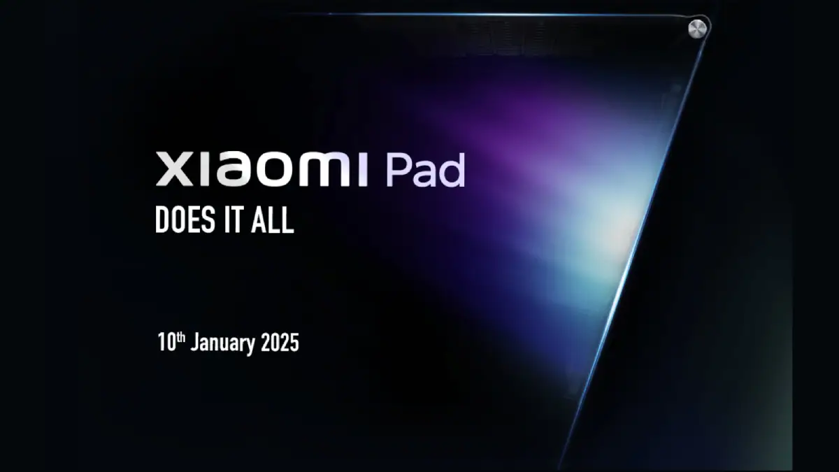 Xiaomi Pad 7 Set to Launch in India on January 10, 2025