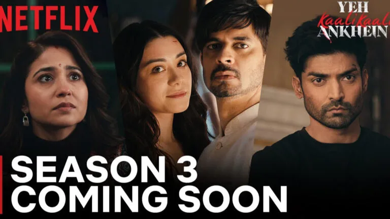 Yeh Kaali Kaali Ankhein season 3 Yeh Kaali Kaali Ankhein Season 3 Renewal Confirmation: Tahir Raj Bhasin Celebrates as the Series Renews