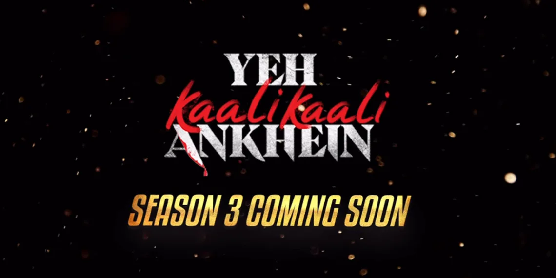 Yeh Kaali Kaali Ankhein Season 3: Tahir Raj Bhasin Celebrates as the Series Renews for Season 3