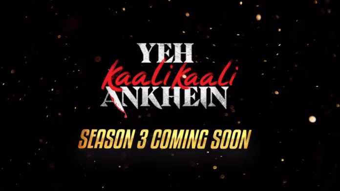 Yeh Kali Kali Ankhein Yeh Kaali Kaali Ankhein Season 3: Tahir Raj Bhasin Celebrates as the Series Renews for Season 3