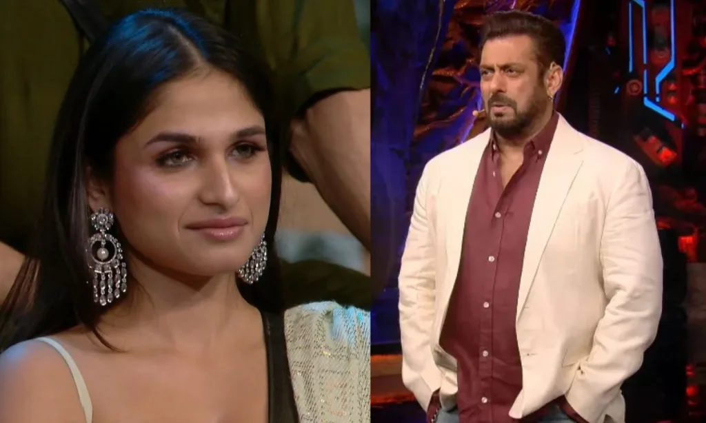 bigg boss 18 kashish kapoor salman khan Bigg Boss 18 Weekend Ka Vaar: Kashish Kapoor Clashes with Salman Khan, Faces Backlash for 'Woman Card' Argument [Watch]