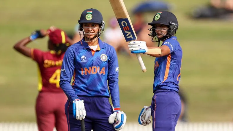 INDW vs WI-W: Harleen Deol’s Maiden Century Powers India to Joint-Highest ODI Total