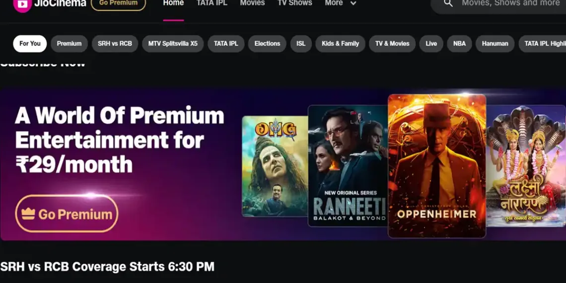 JioCinema Premium
