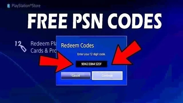 PSN Free Codes