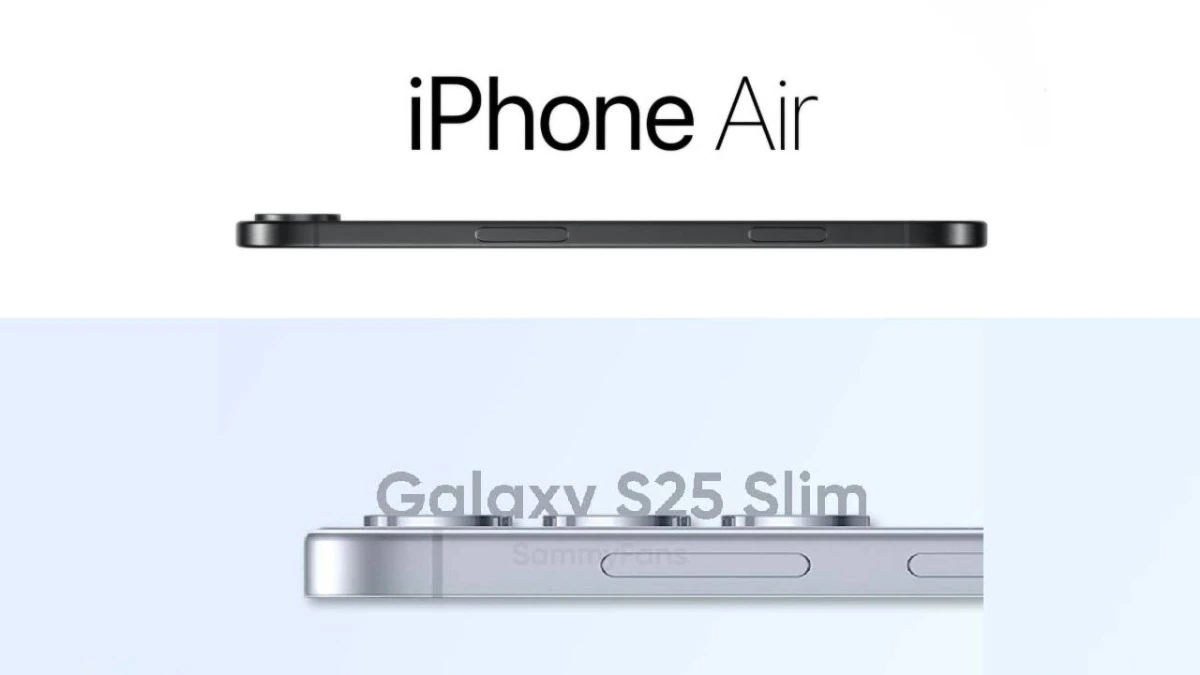 iPhone 17 Air, Galaxy S25 Slim May Feature Smaller Batteries