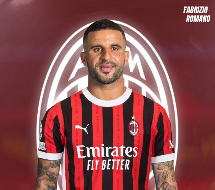 AC Milan have agreed deal to sign Kyle Walker from Manchester City Kyle Walker Joins AC Milan on Loan: England Star's Italian Adventure Begins