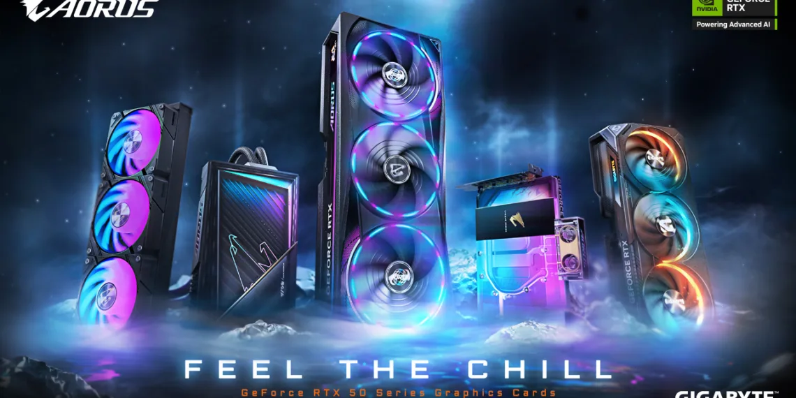 GIGABYTE Unveils Cooler, Smaller GeForce RTX 50 Series GPUs at CES 2025