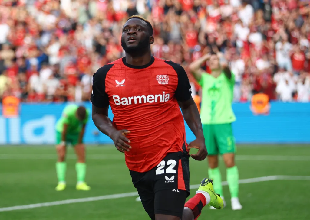 Bundesliga bayer leverkusen v vfl wolfsburg