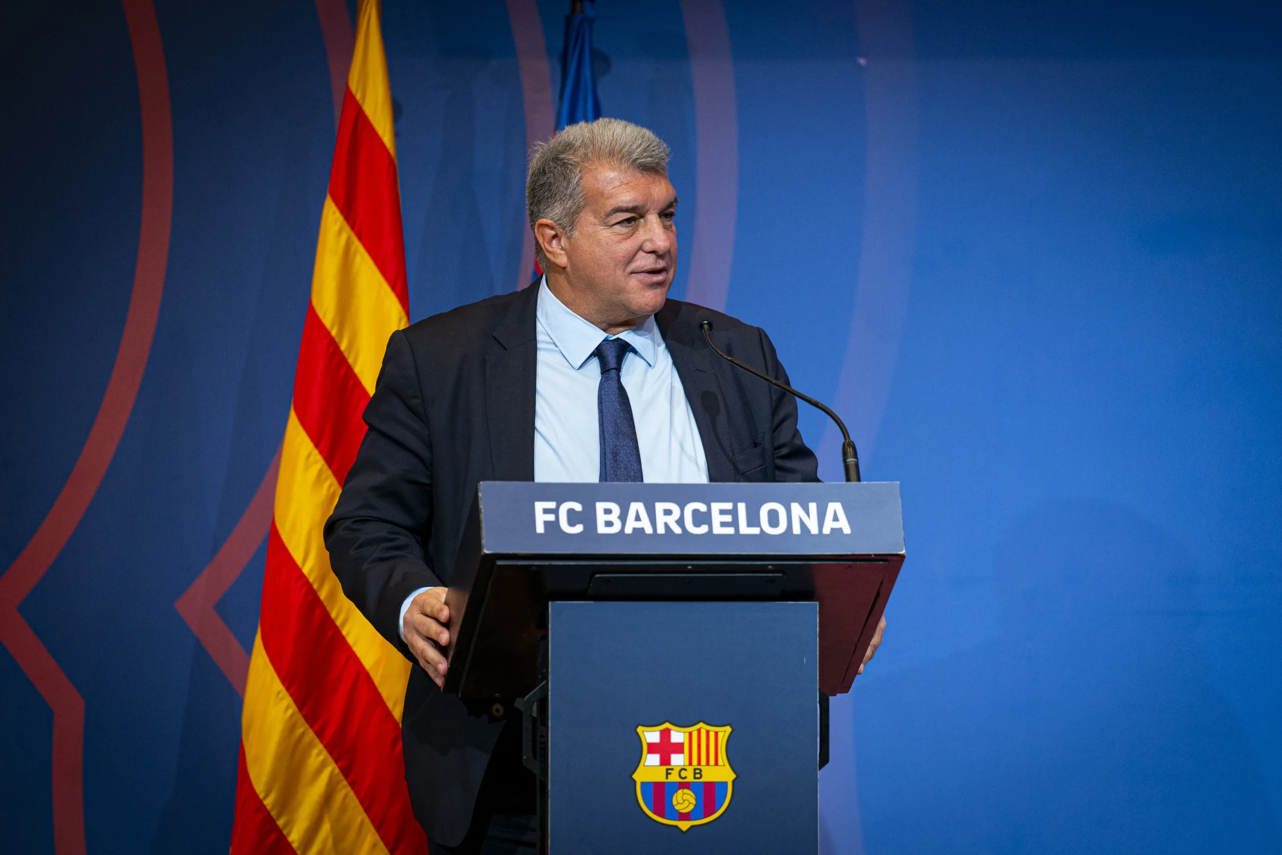 Barcelona President Claims Club is Back to 1:1 Rule, Defends Against Attacks Over Olmo Saga: “We Were Attacked by Land, Air, and Sea”