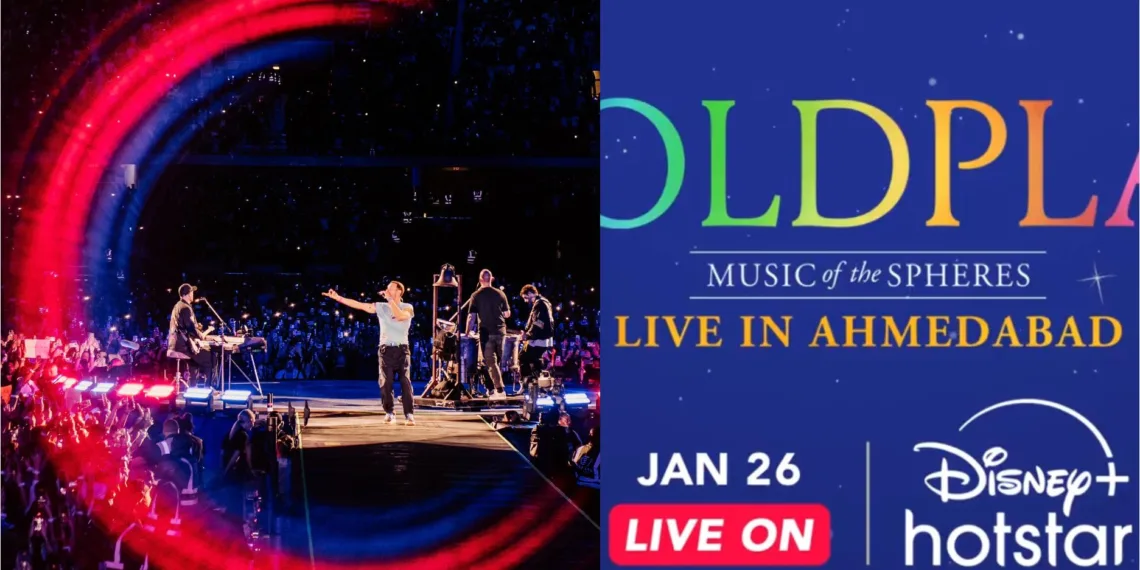 Coldplay Ahmedabad Concert 2025 to Stream Live on Jan 26 – How to Watch