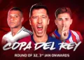 Copa del Rey 2024-25 Round of 16 Fixtures: Real Madrid Hosts Celta Vigo, Barcelona Welcomes Real Betis