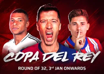 Copa del Rey 2024-25 Round of 16 Fixtures: Real Madrid Hosts Celta Vigo, Barcelona Welcomes Real Betis