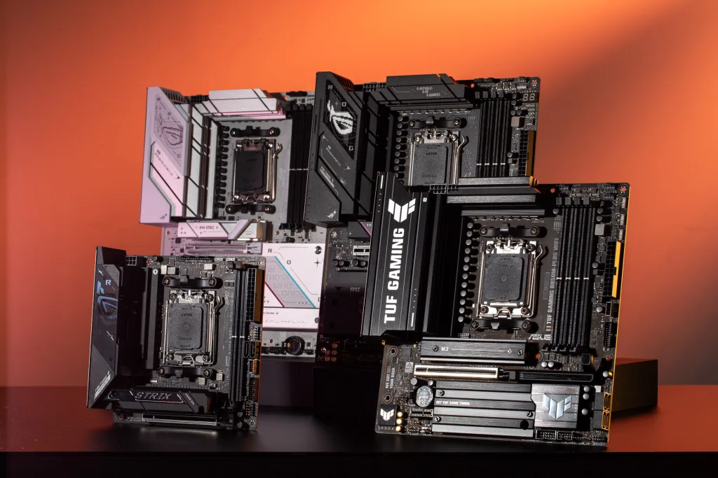 ASUS Unveils AMD X870E, B850, and B840 Motherboards