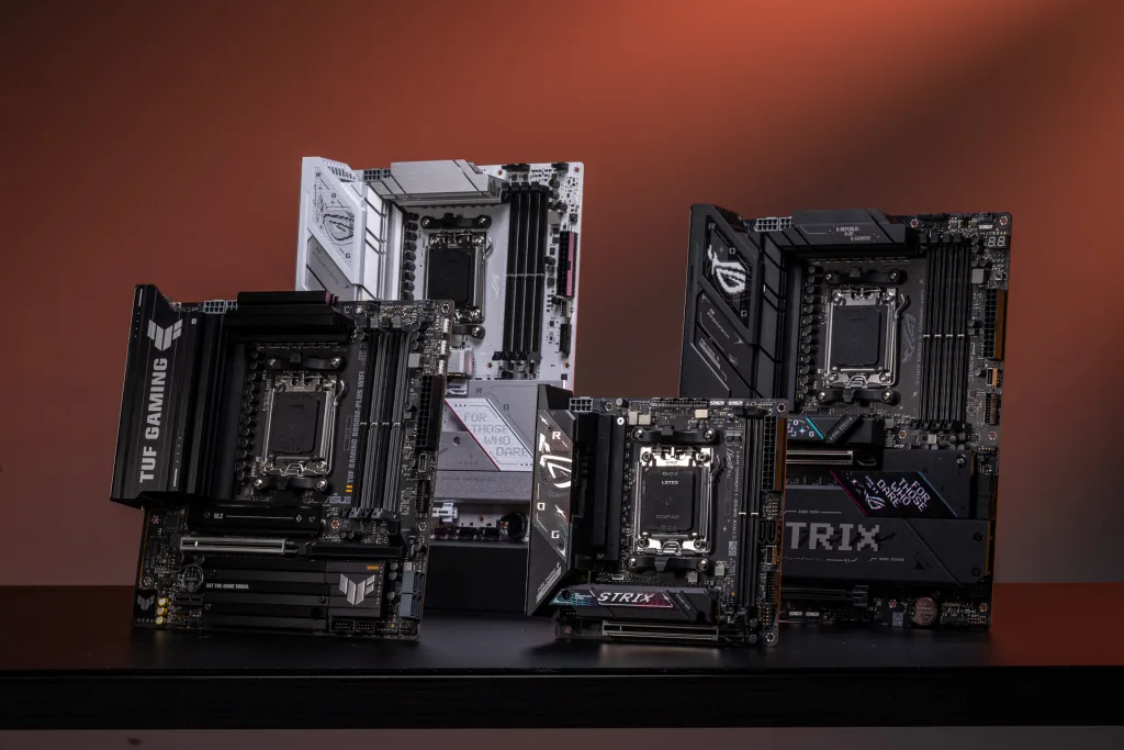 ASUS Unveils AMD X870E, B850, and B840 Motherboards