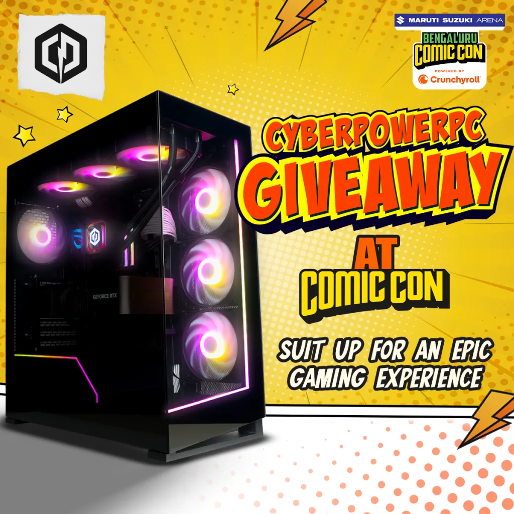 CyberPowerPC India Unveils Epic Gaming Fun at Comic Con 2025!