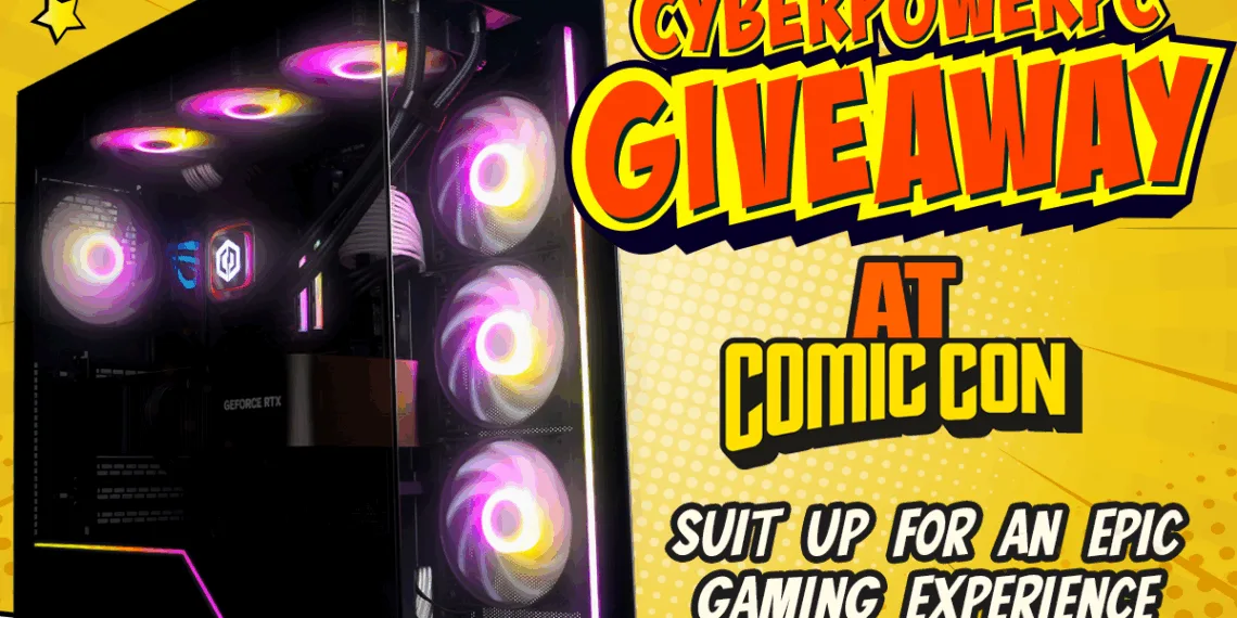 CyberPowerPC India Unveils Epic Gaming Fun at Comic Con 2025!