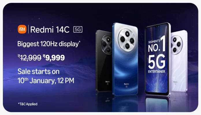 D191941722_IN_WLD_Redmi14C_NewLaunch_1400x800_1 Redmi 14C 5G Officially Launched in India, starts at ₹9,999