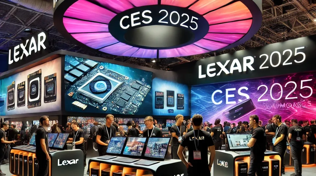 Lexar Unveils an Exciting Product Lineup for Photographers, Filmmakers, and Gamers at CES 2025