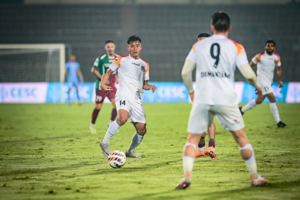 David Lalhlansanga was one of the bright spots for East Bengal in the Derby ISL 2024/25: Mohun Bagan Clinch 1-0 Win Over East Bengal in a Lackluster Kolkata Derby