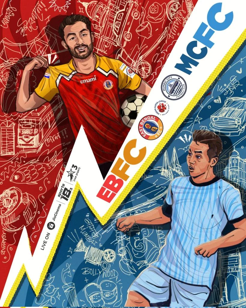 ISL 2024/25: East Bengal vs Mumbai City FC – Match Preview, Prediction and How to Watch it Live?